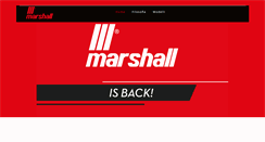 Desktop Screenshot of marshall.it