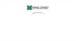 Desktop Screenshot of livewell.marshall.edu